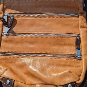 Brown Leather Crossbody purse